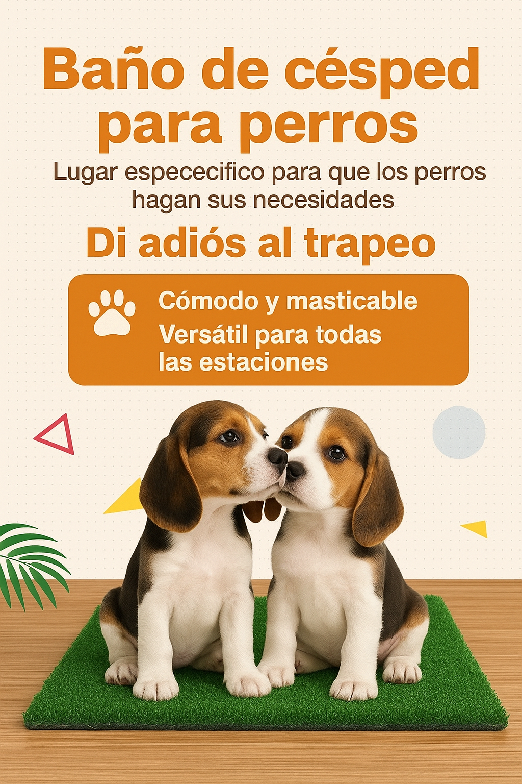 Alfombra Césped para Perros